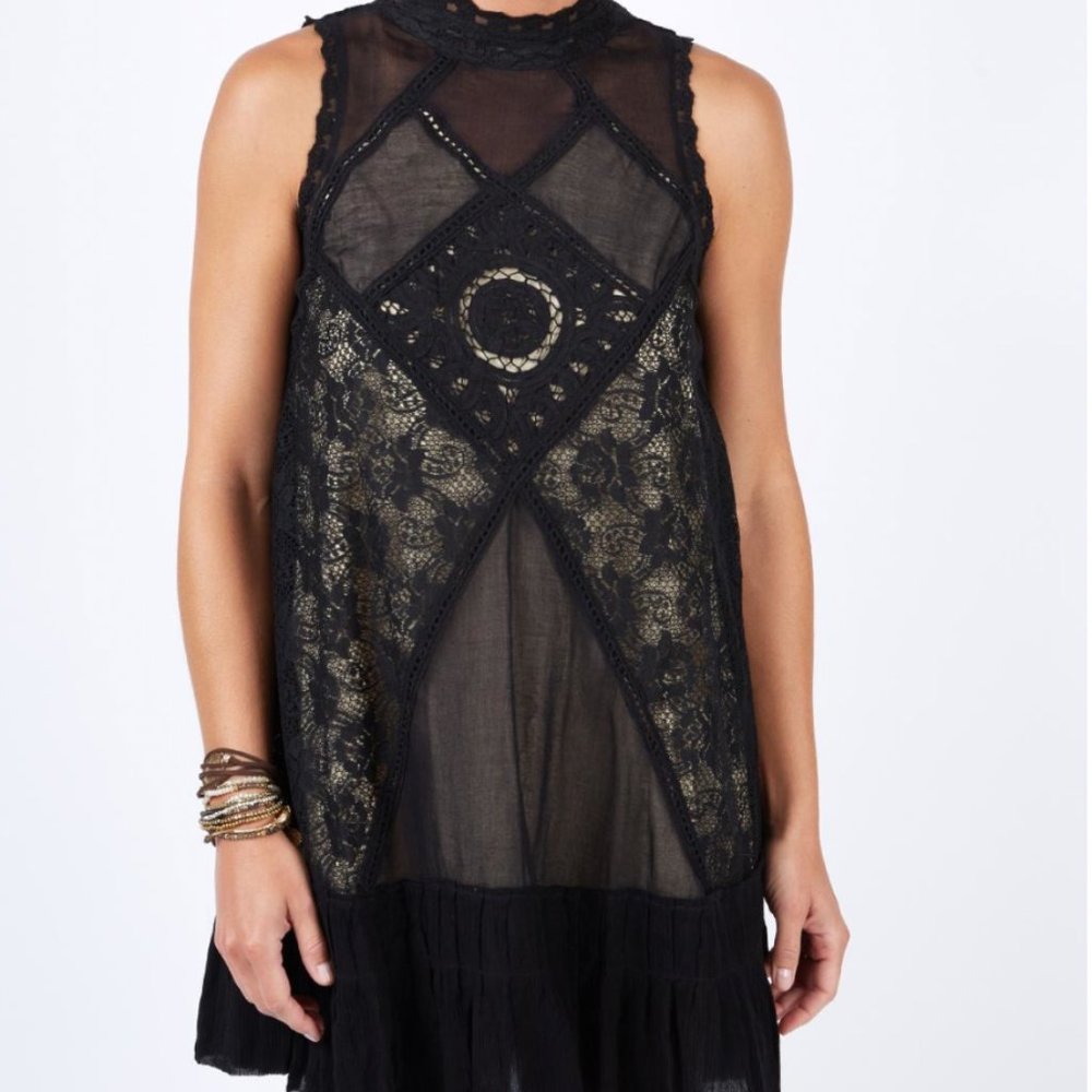 FP One Angel Lace Dress  M